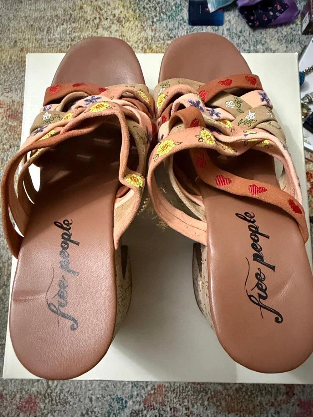 Free People Sandbar Platform - Lisbon Multi colorway